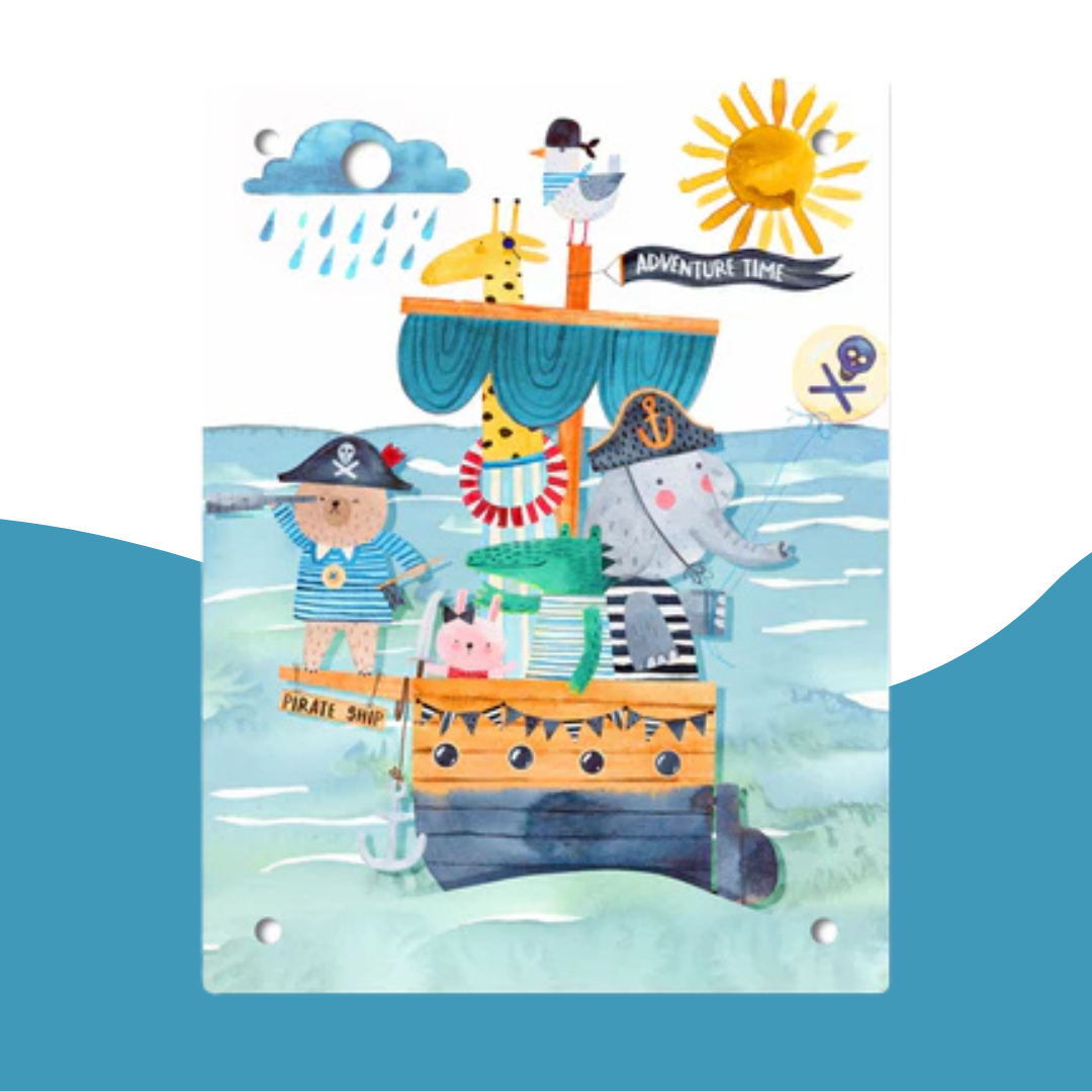 Wechselmotive für Kinderdusche