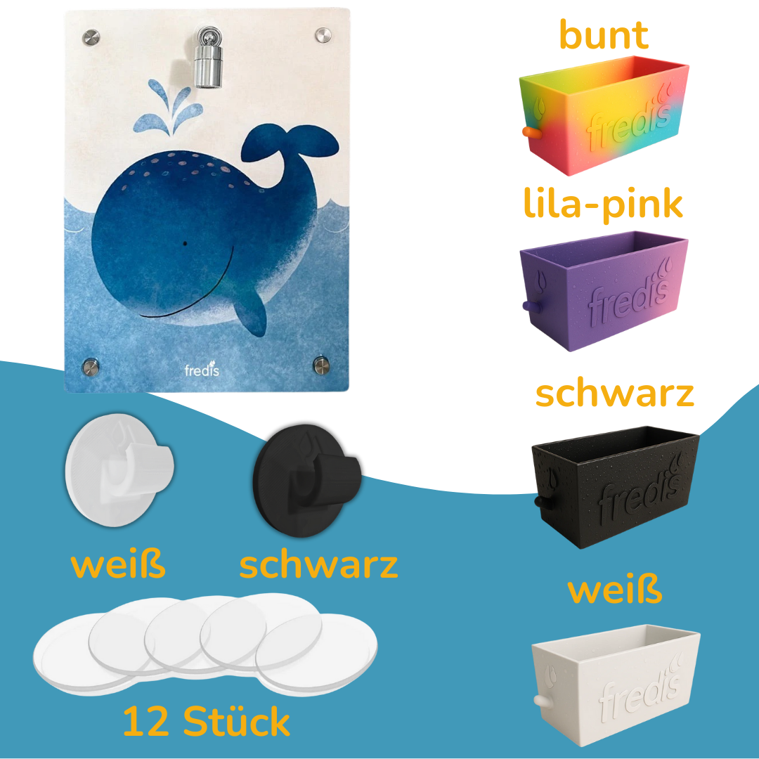 Kinderdusche mit Ordnungs-Set