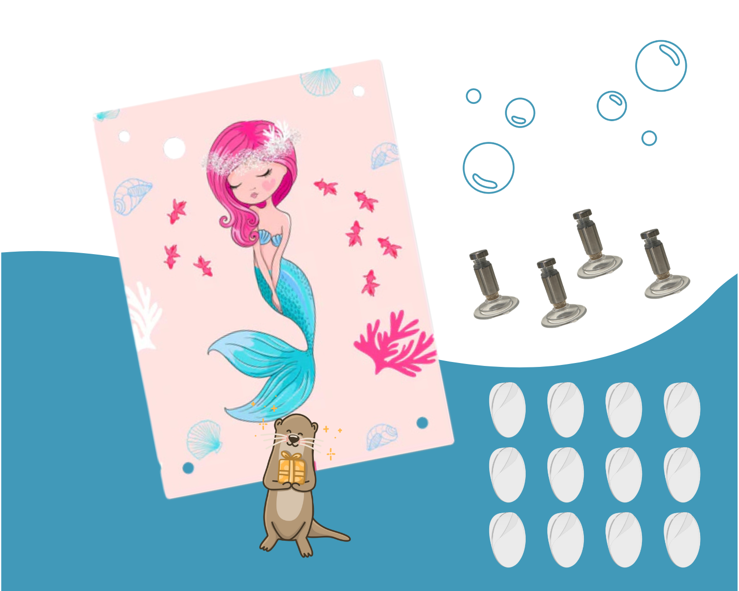 Wechselmotiv inkl. Halterung & Klebepads