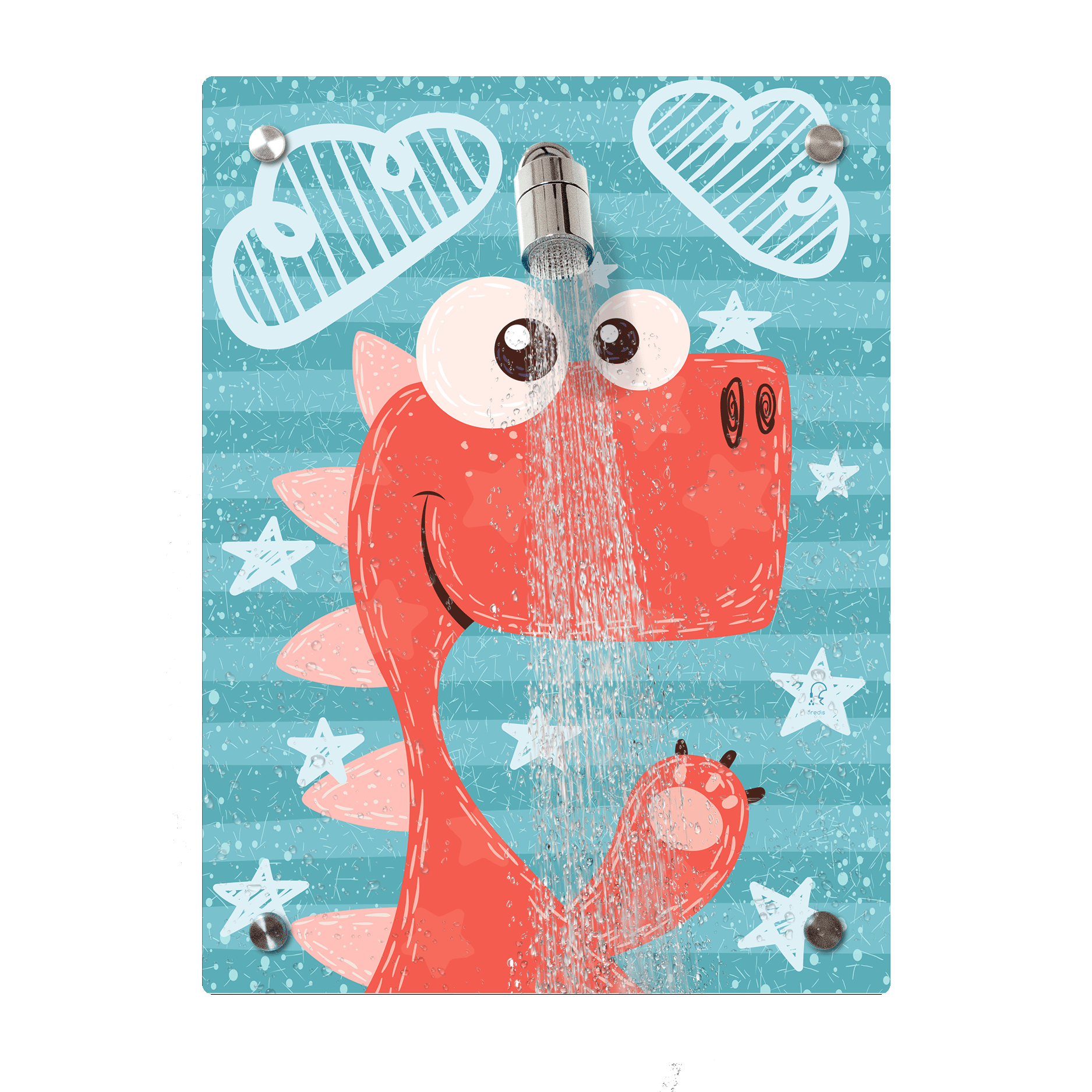 Kinderdusche Dino & Wechselmotiv