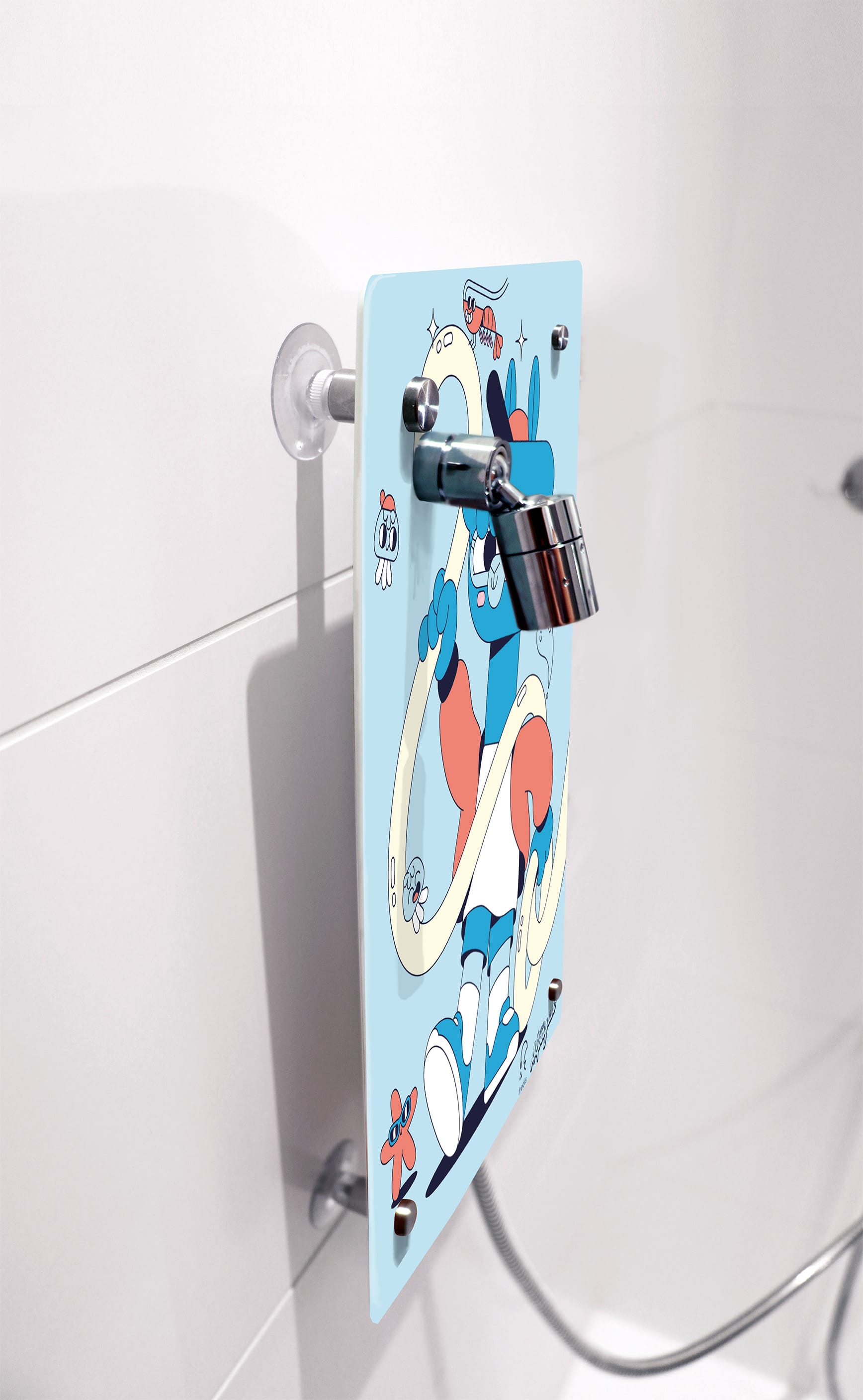 Kinderdusche Alpagua & Wechselmotiv