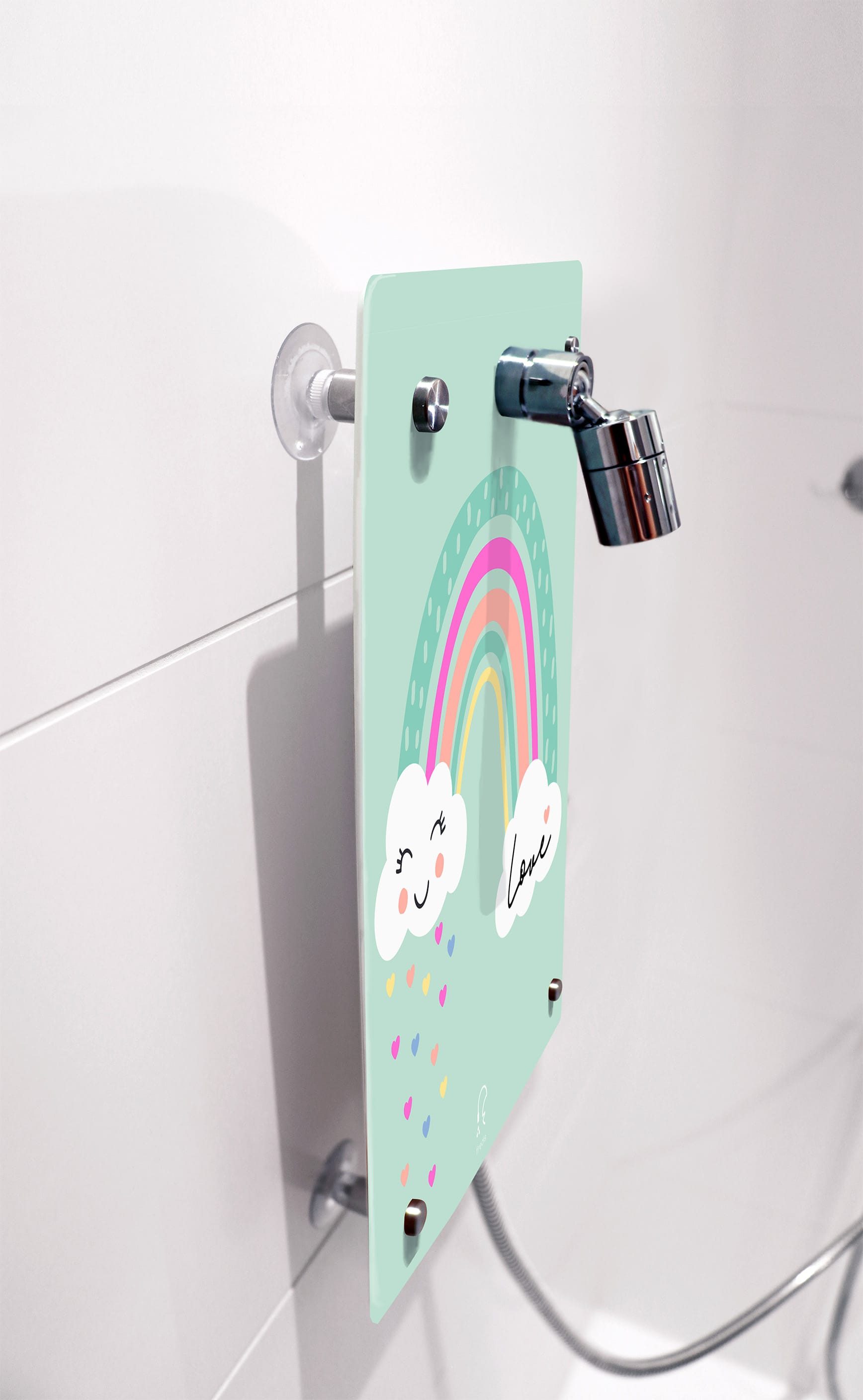 Kinderdusche Regenbogen & Wechselmotiv