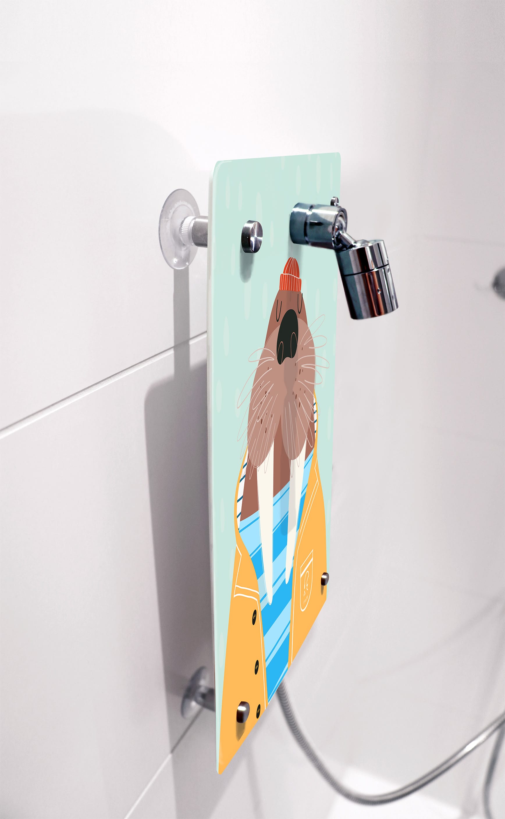 Kinderdusche Walross & Wechselmotiv