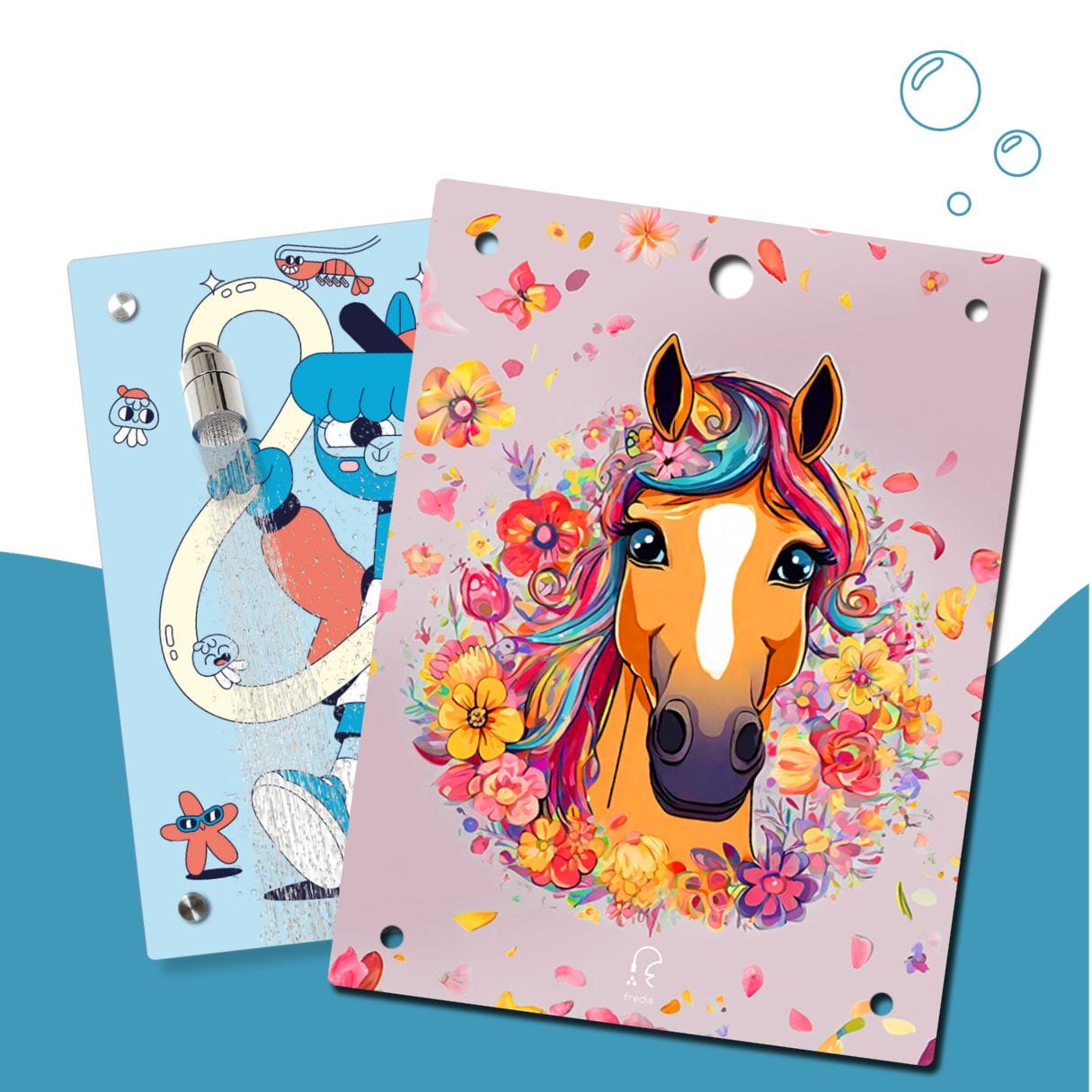 Kinderdusche Alpagua & Wechselmotiv