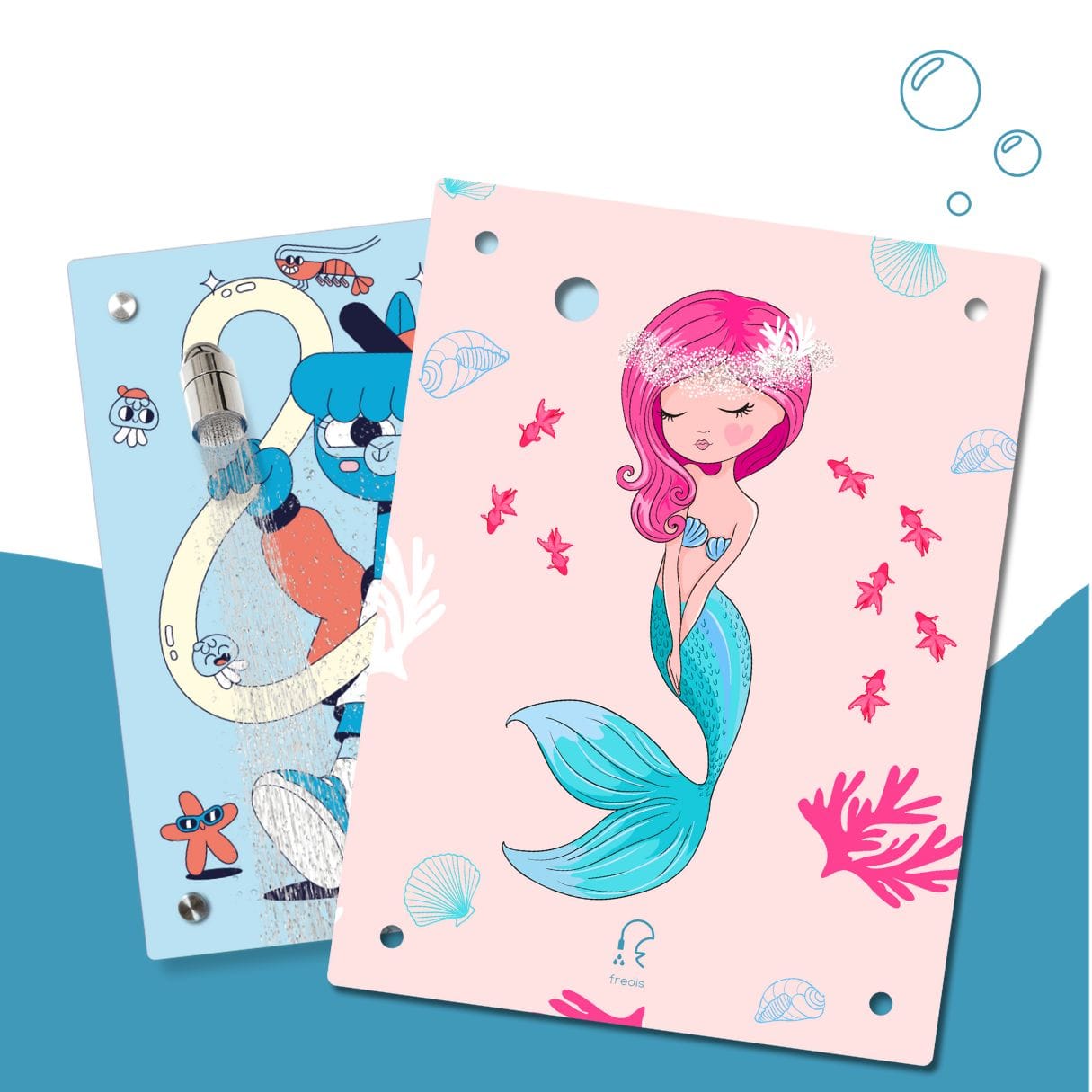 Kinderdusche Alpagua & Wechselmotiv