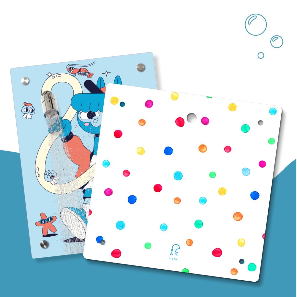 Kinderdusche Alpagua & Wechselmotiv