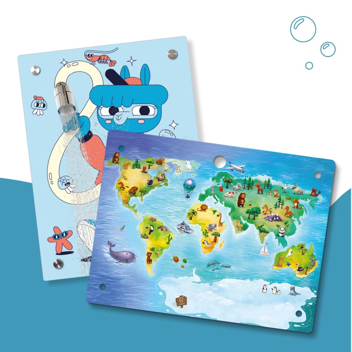 Kinderdusche Alpagua & Wechselmotiv