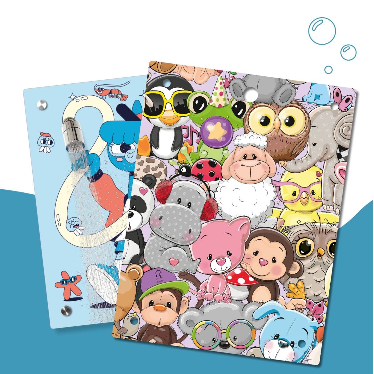 Kinderdusche Alpagua & Wechselmotiv