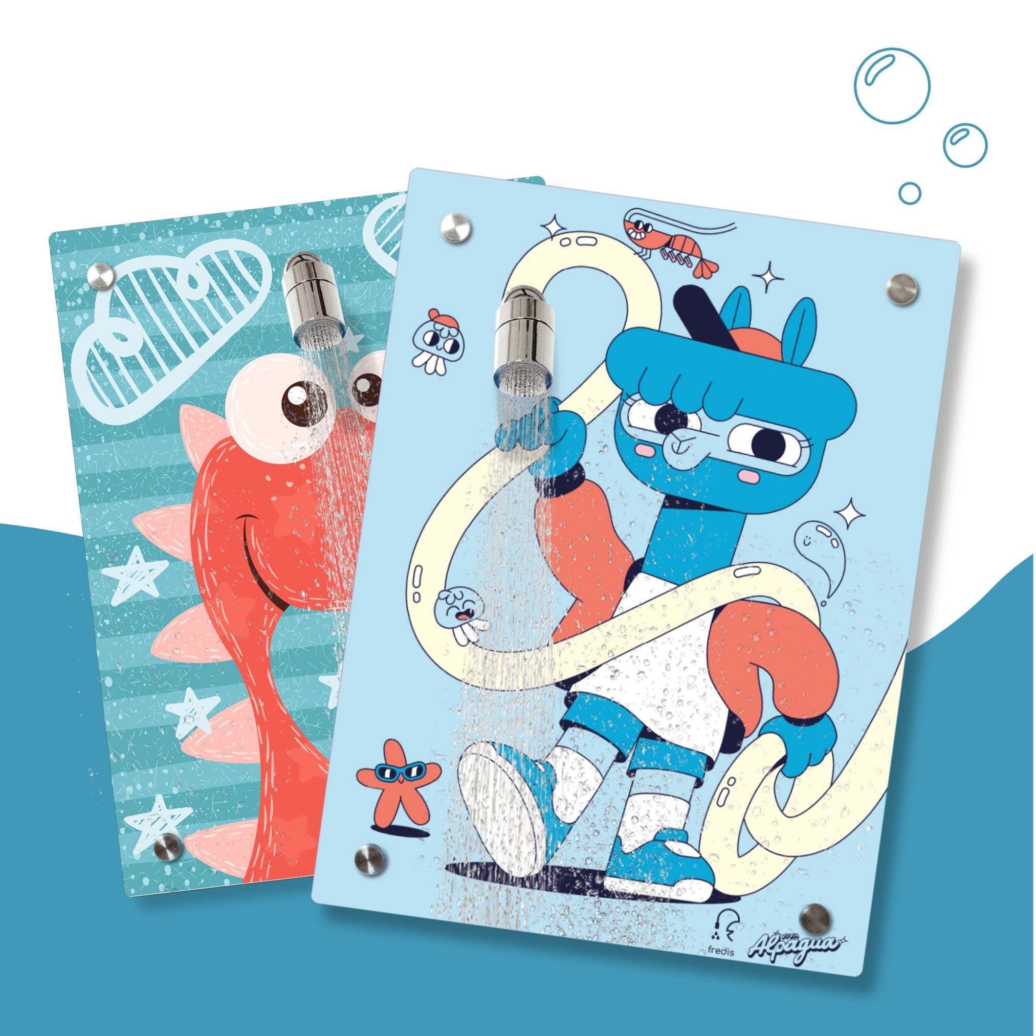 Kinderdusche Dino & Wechselmotiv
