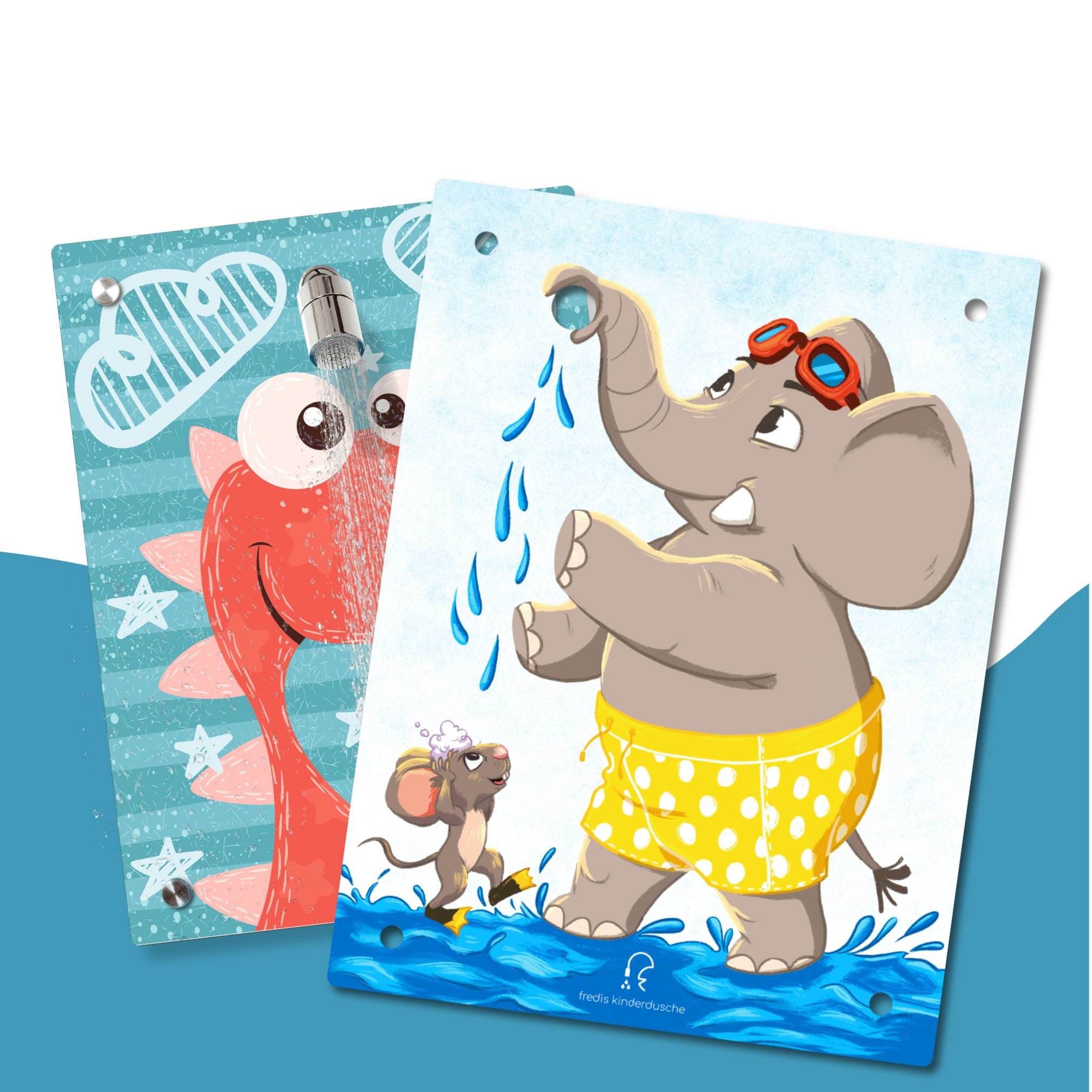 Kinderdusche Dino & Wechselmotiv