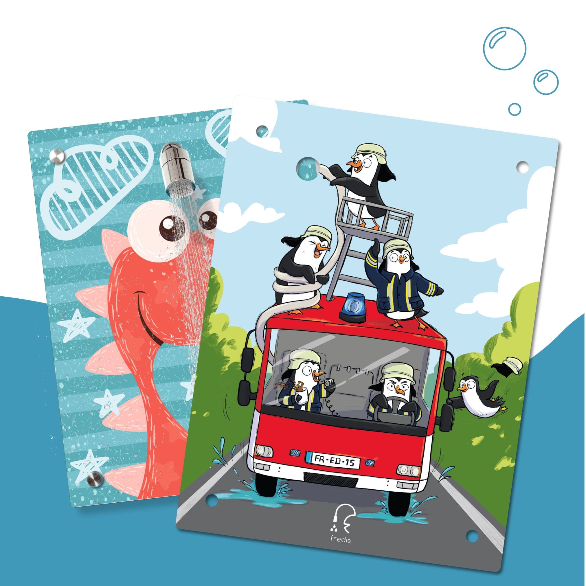 Kinderdusche Dino & Wechselmotiv