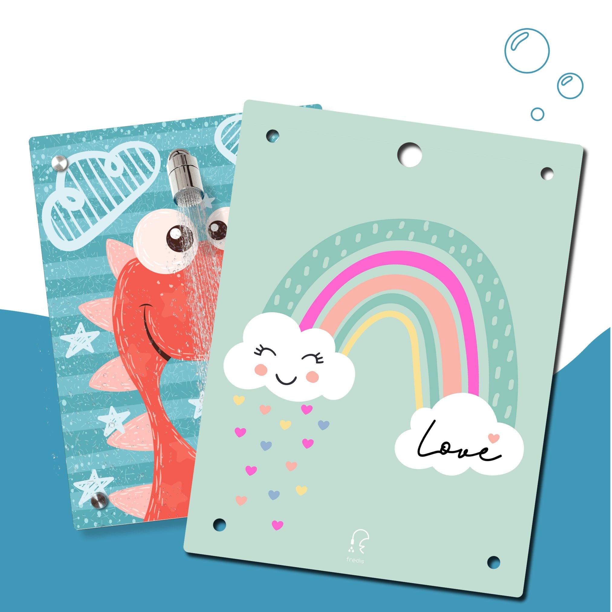 Kinderdusche Dino & Wechselmotiv