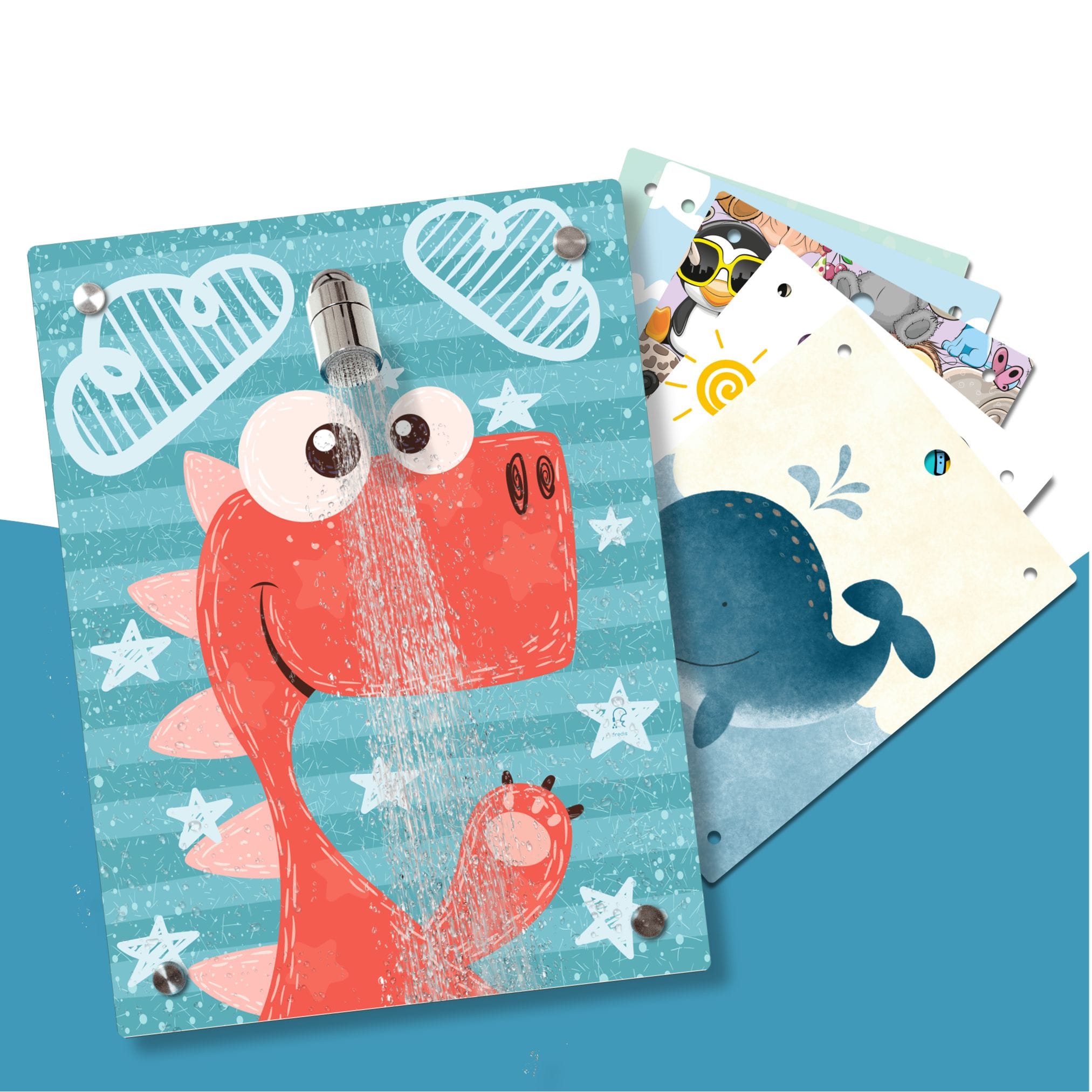 Kinderdusche Dino & Wechselmotiv