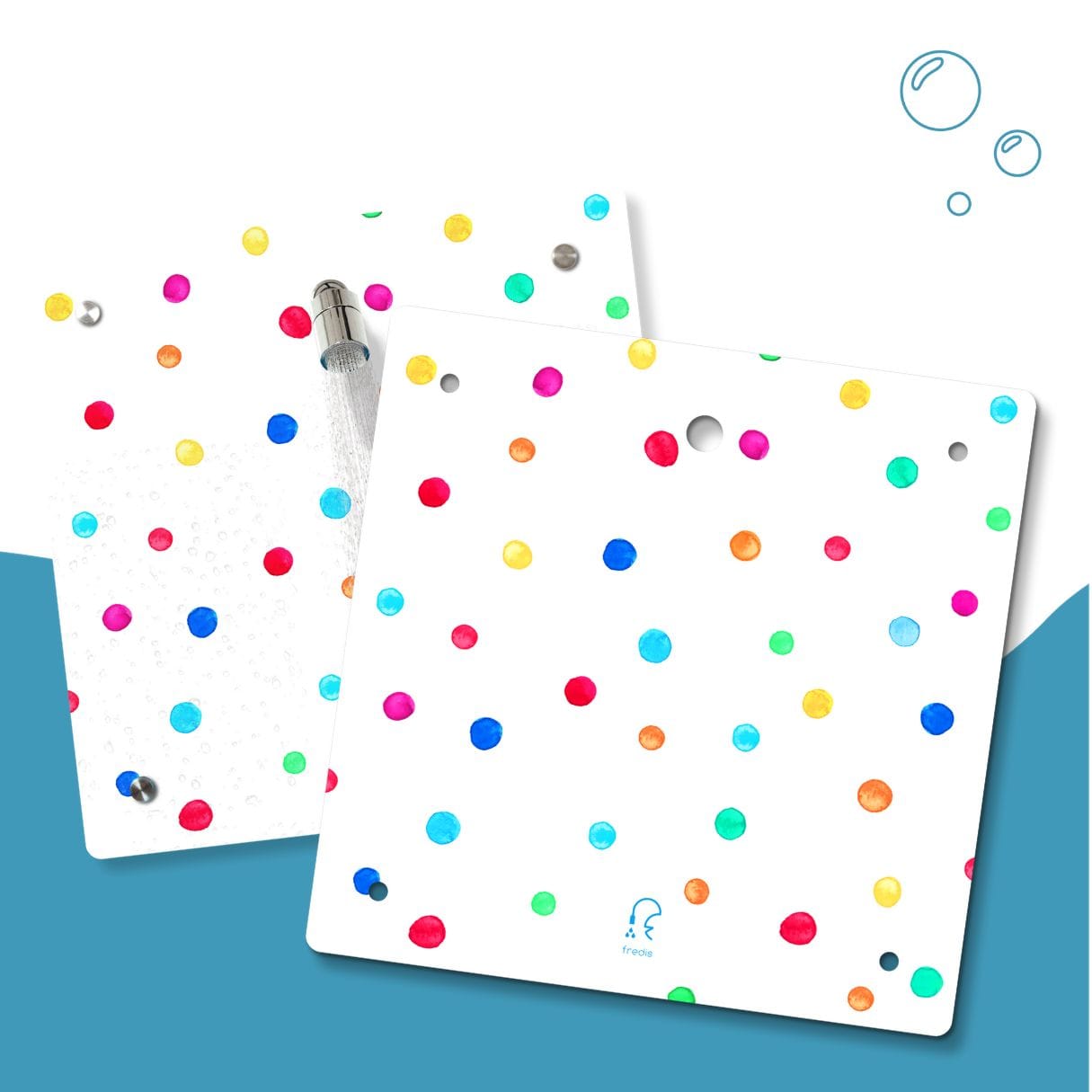 Kinderdusche Farbperlen & Wechselmotiv