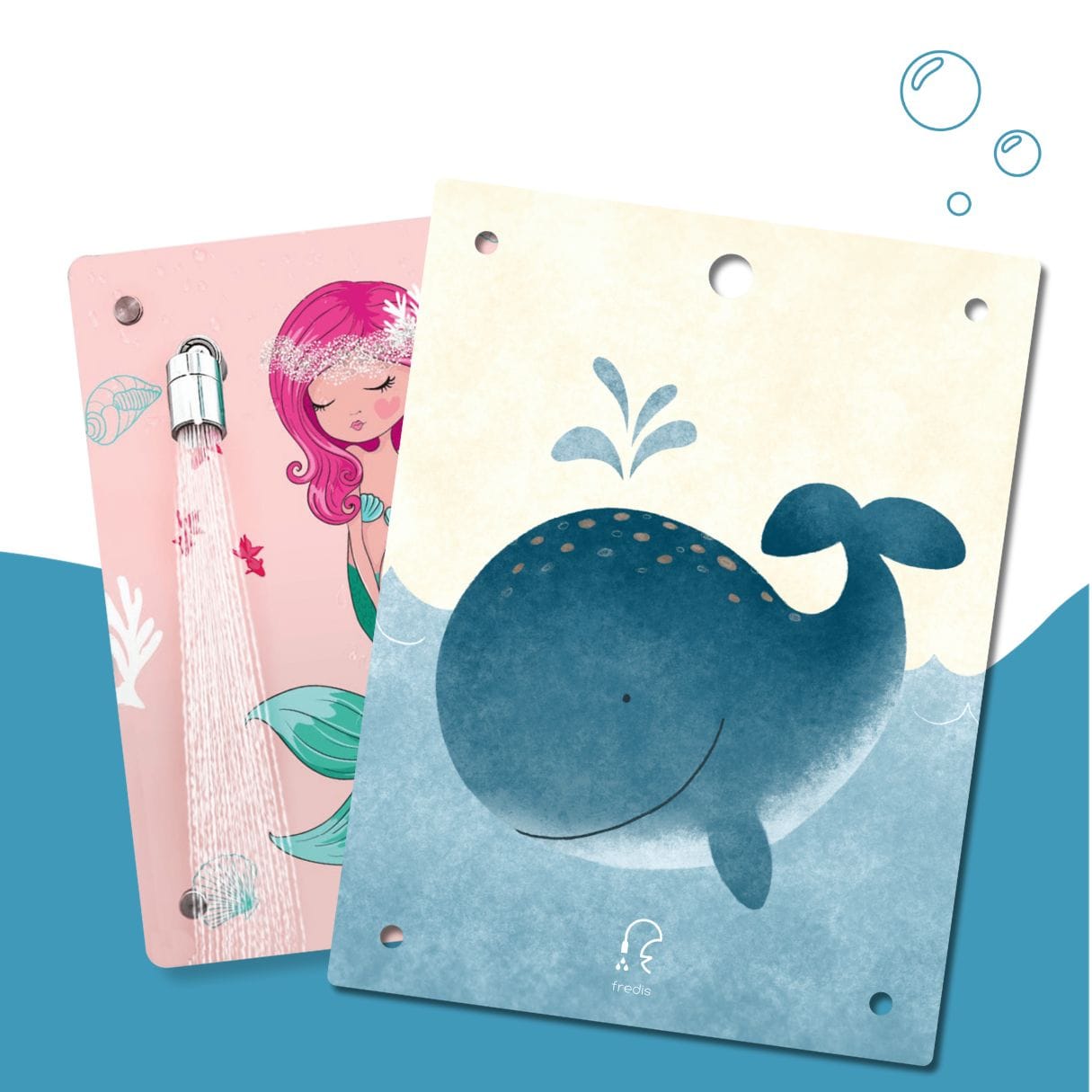 Kinderdusche Meerjungfrau & Wechselmotiv