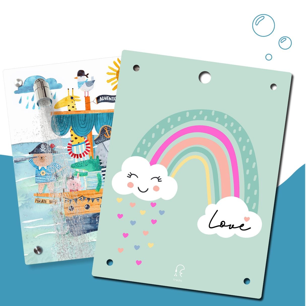 Kinderdusche Piratenschiff & Wechselmotiv
