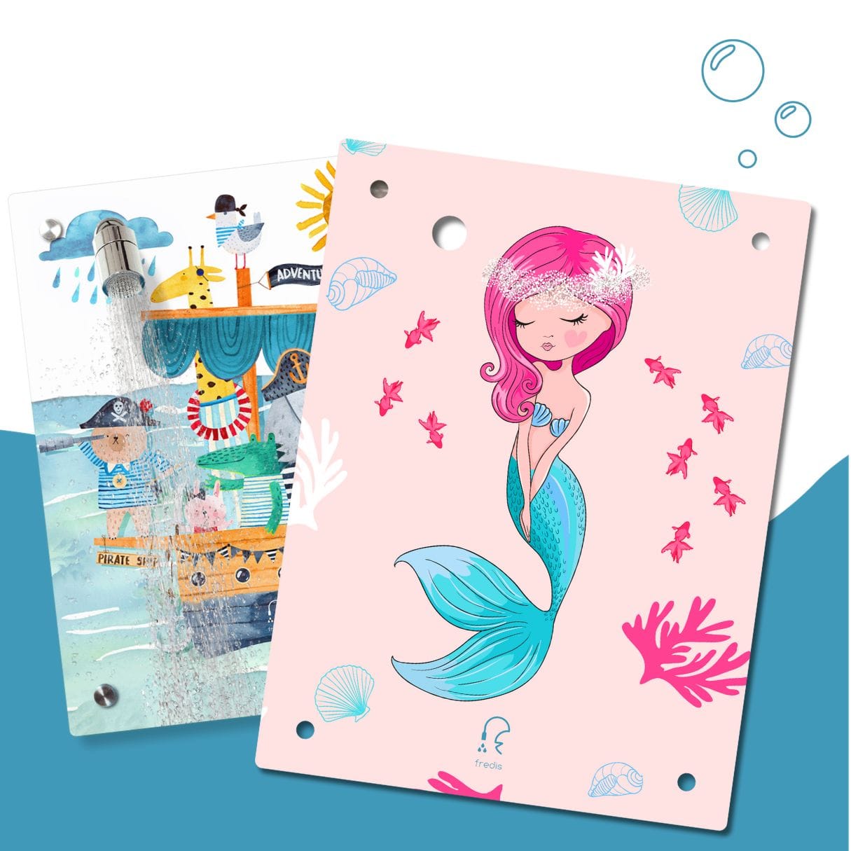 Kinderdusche Piratenschiff & Wechselmotiv
