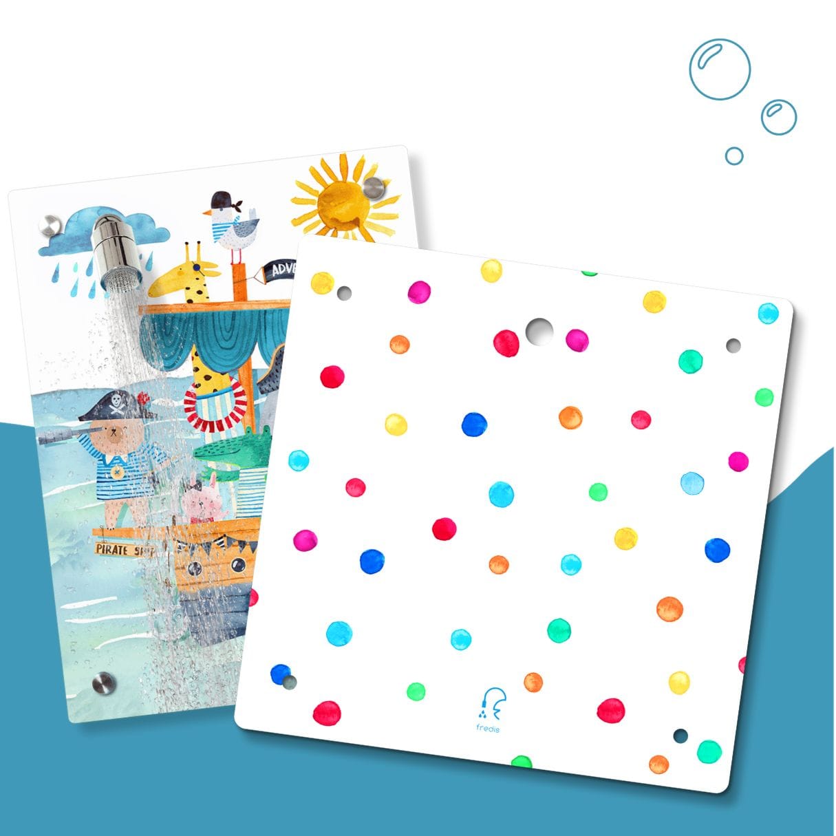 Kinderdusche Piratenschiff & Wechselmotiv