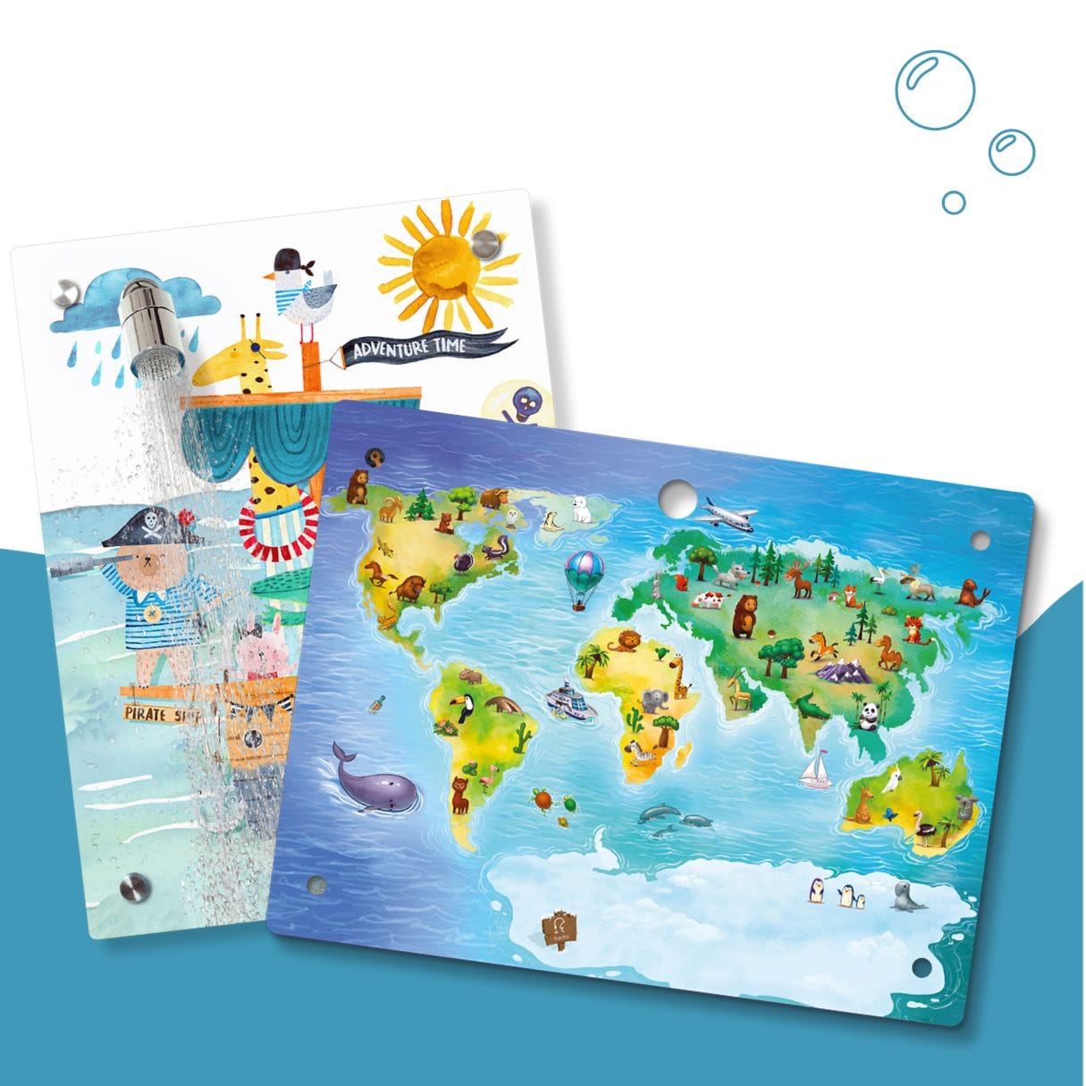 Kinderdusche Piratenschiff & Wechselmotiv