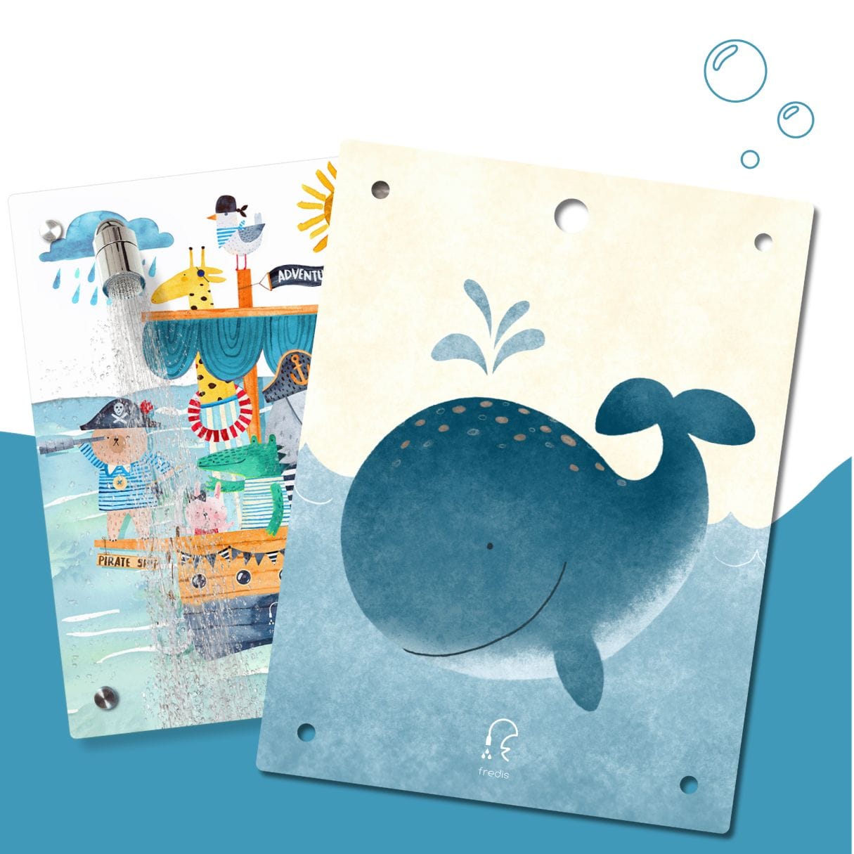 Kinderdusche Piratenschiff & Wechselmotiv
