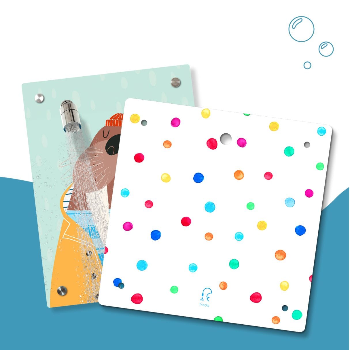 Kinderdusche Walross & Wechselmotiv