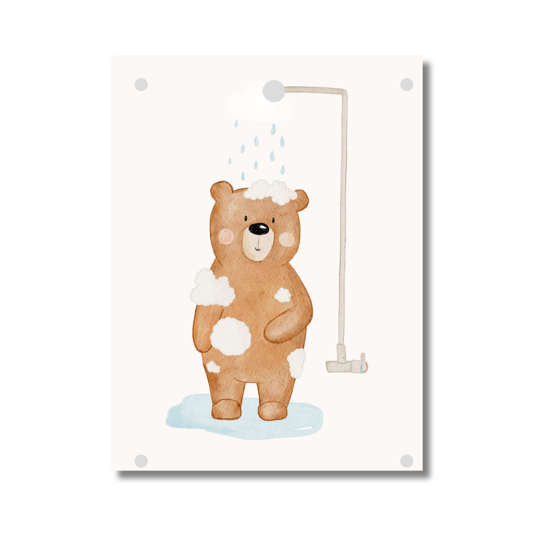 Interchangeable Designs for Kid's Showers