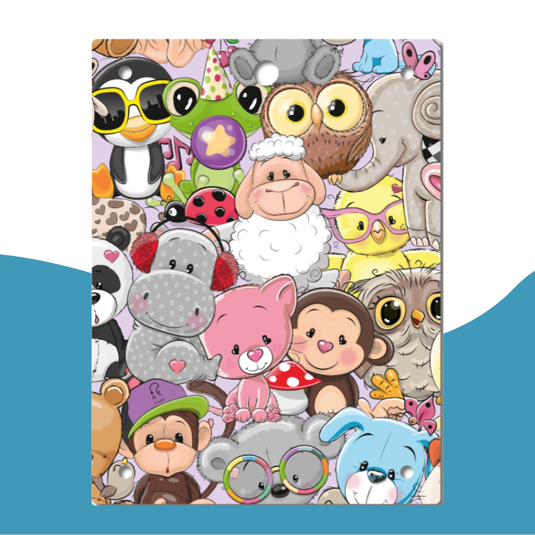 Interchangeable Designs for Kid's Showers