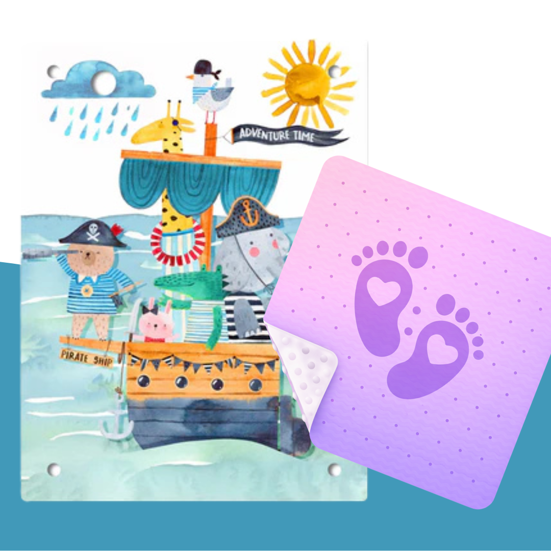 Wechselmotiv inkl. Duschmatte