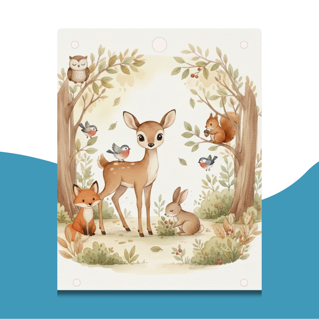 Wechselmotiv inkl. Halterung & Klebepads