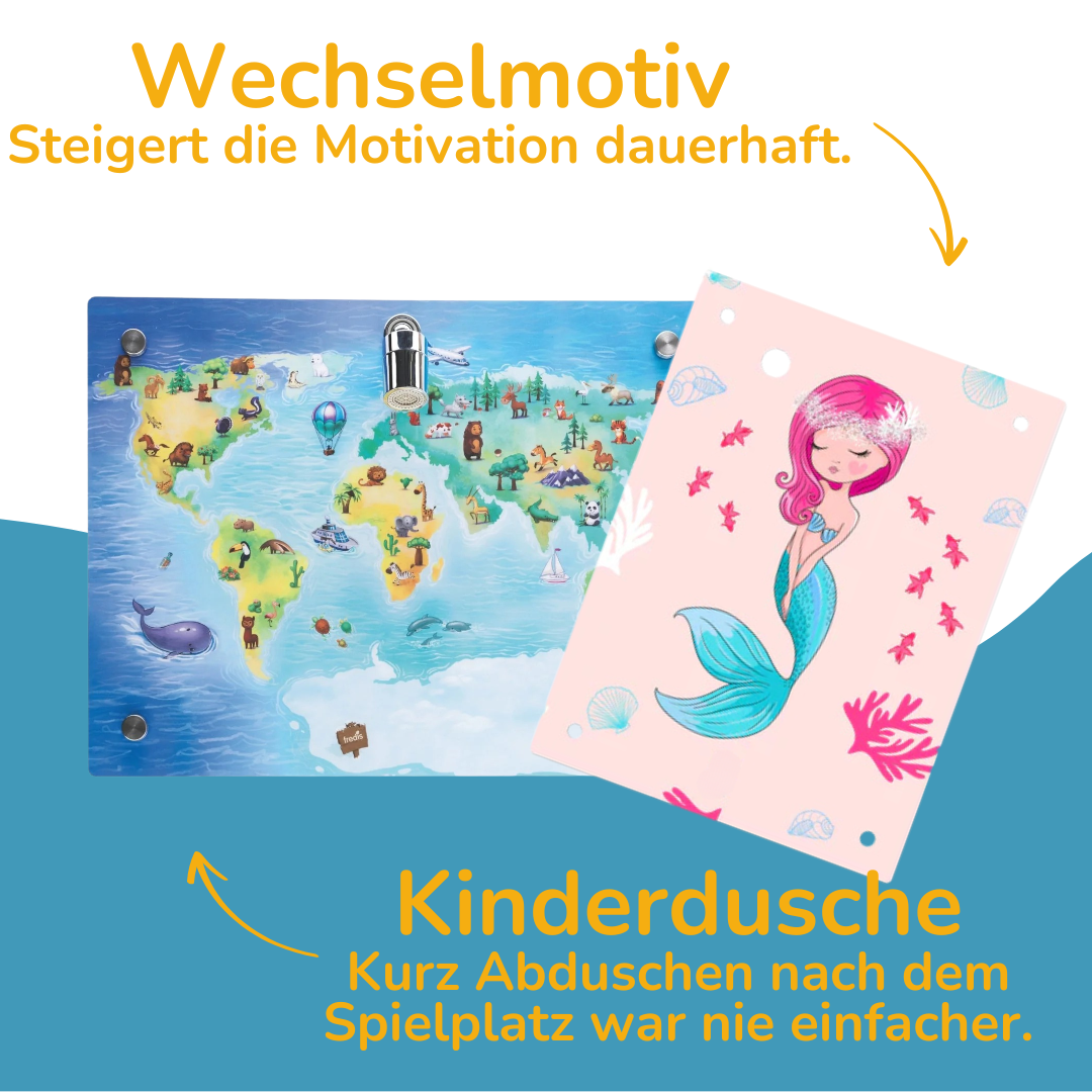 Dusche inkl. gratis Wechselmotiv