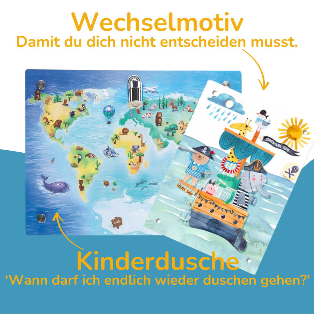 Dusche inkl. gratis Wechselmotiv