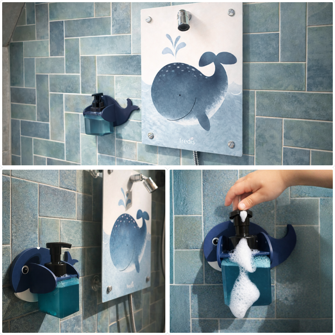 Schaumspender für die Dusche