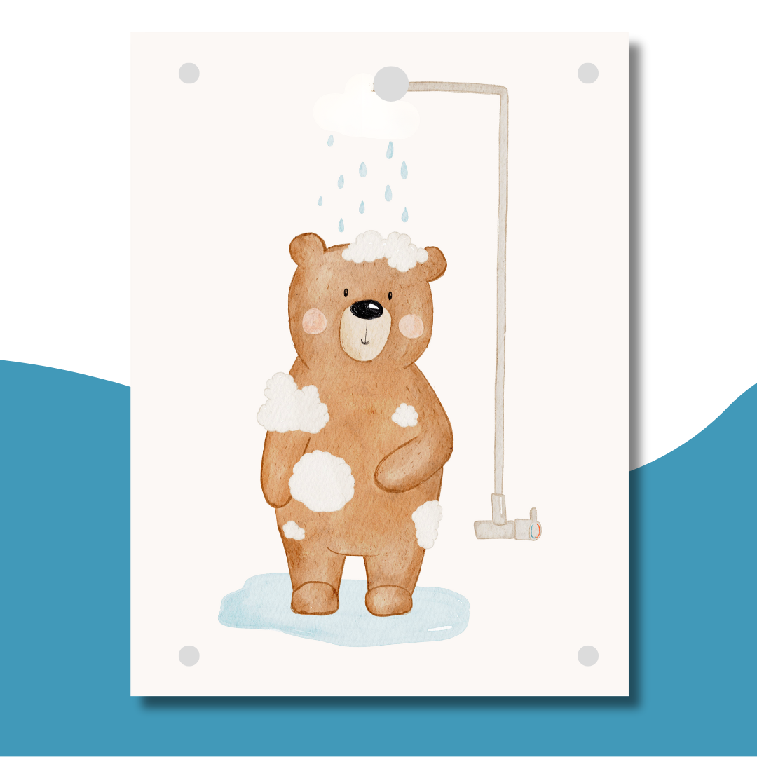 Interchangeable Designs for Kid's Showers