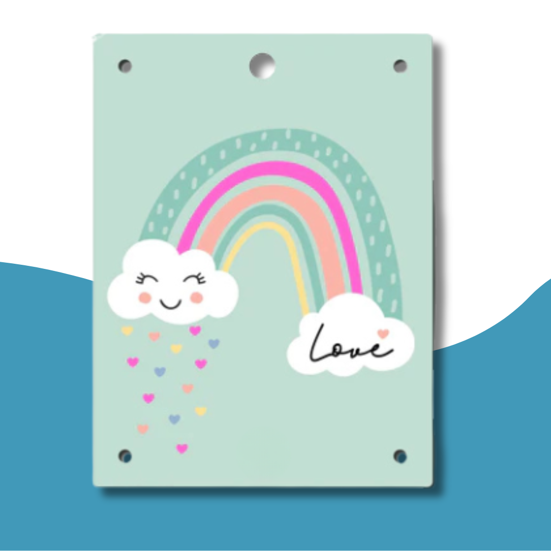 Interchangeable Designs for Kid's Showers